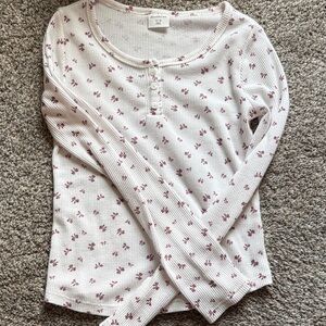 Abercrombie kids Long Sleeve Henley Top